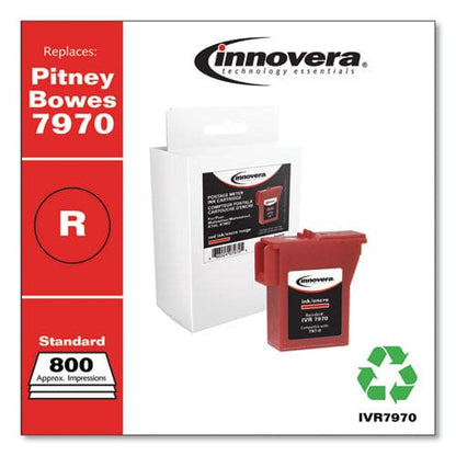 Innovera Compatible Red Postage Meter Ink Replacement For 797-0 (7970) 800 Page-yield - Technology - Innovera®