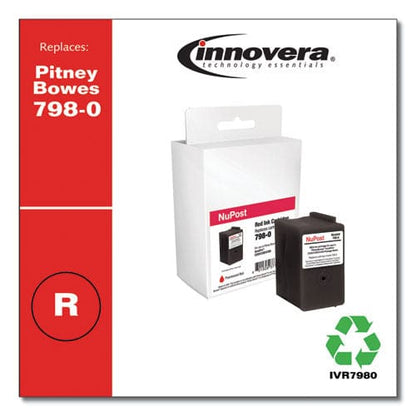 Innovera Compatible Red Postage Meter Ink Replacement For 798-0 (sl-798-0) 1,500 Page-yield - Technology - Innovera®