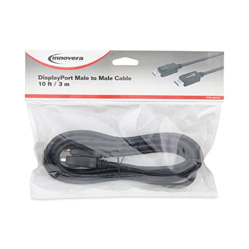 Innovera Displayport Cable 10 Ft Black - Technology - Innovera®