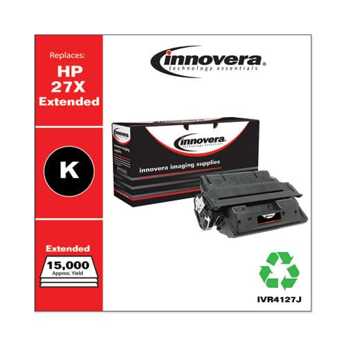 Innovera Remanufactured Black Extended-yield Toner Replacement For 27x (c4127xj) 15,000 Page-yield - Technology - Innovera®