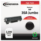 Innovera Remanufactured Black Extended-yield Toner Replacement For 35a (cb435aj) 2,200 Page-yield - Technology - Innovera®