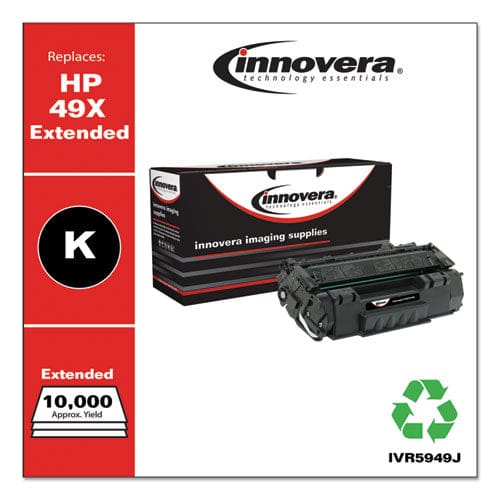Innovera Remanufactured Black Extended-yield Toner Replacement For 49x (q5949xj) 10,000 Page-yield - Technology - Innovera®