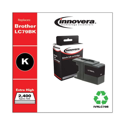 Innovera Remanufactured Black Extra High-yield Ink Replacement For Lc79bk 2,400 Page-yield - Technology - Innovera®