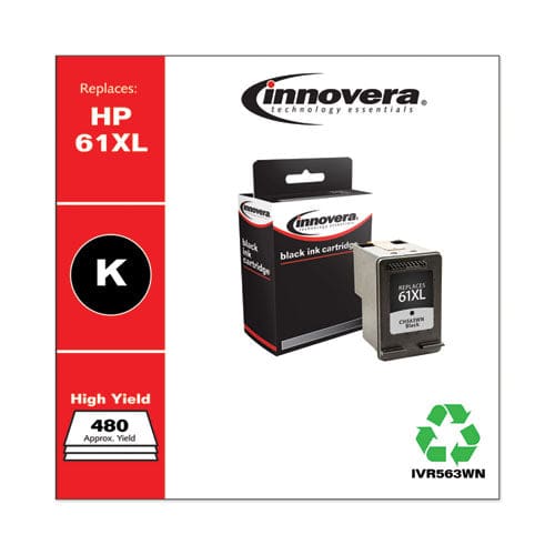 Innovera Remanufactured Black High-yield Ink Replacement For 61xl (ch563wn) 480 Page-yield - Technology - Innovera®