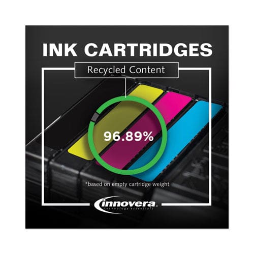 Innovera Remanufactured Black High-yield Ink Replacement For 63xl (f6u64an) 480 Page-yield - Technology - Innovera®