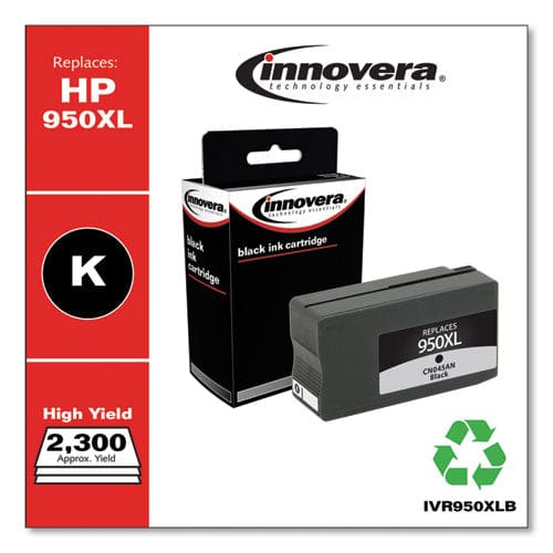 Innovera Remanufactured Black High-yield Ink Replacement For 950xl (cn045an) 2,300 Page-yield - Technology - Innovera®