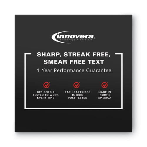 Innovera Remanufactured Black High-yield Ink Replacement For 972xl (f6t84an) 10,000 Page-yield - Technology - Innovera®