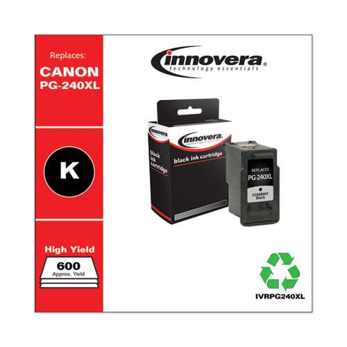Innovera Remanufactured Black High-yield Ink Replacement For Pg-240xl (5206b001) 300 Page-yield - Technology - Innovera®