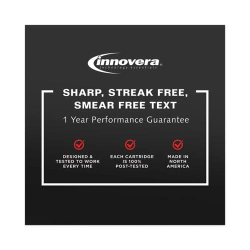 Innovera Remanufactured Black High-yield Ink Replacement For Series 7 (ch883) 490 Page-yield - Technology - Innovera®