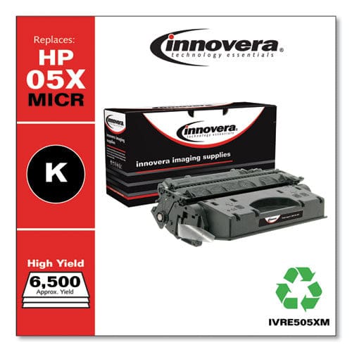 Innovera Remanufactured Black High-yield Micr Toner Replacement For 05xm (ce505xm) 6,500 Page-yield - Technology - Innovera®