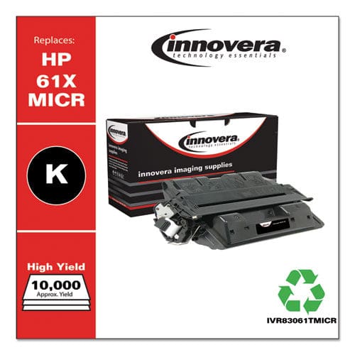Innovera Remanufactured Black High-yield Micr Toner Replacement For 61xm (c8061xm) 10,000 Page-yield - Technology - Innovera®