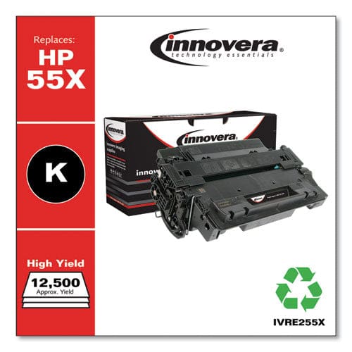 Innovera Remanufactured Black High-yield Toner Replacement For 55x (ce255x) 12,500 Page-yield - Technology - Innovera®