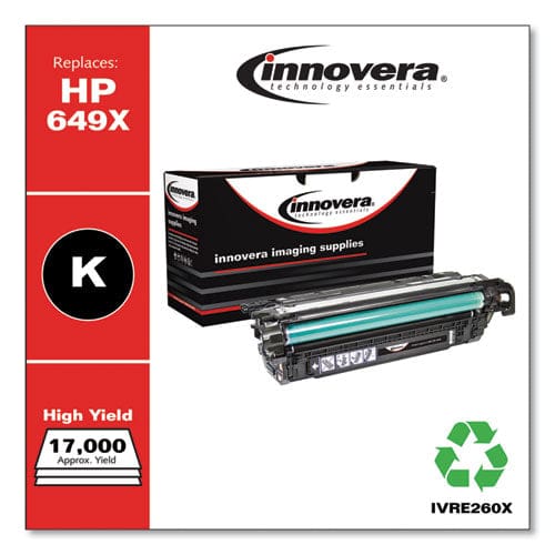 Innovera Remanufactured Black High-yield Toner Replacement For 649x (ce260x) 17,000 Page-yield - Technology - Innovera®