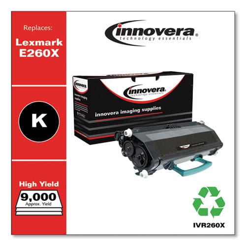 Innovera Remanufactured Black High-yield Toner Replacement For E260a11a 9,000 Page-yield - Technology - Innovera®