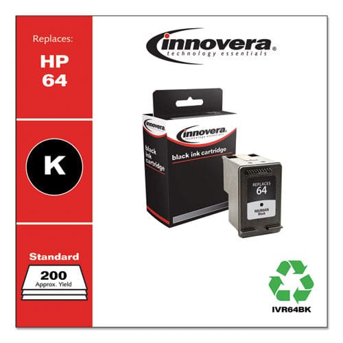 Innovera Remanufactured Black Ink Replacement For 64 (n9j90an) 200 Page-yield - Technology - Innovera®