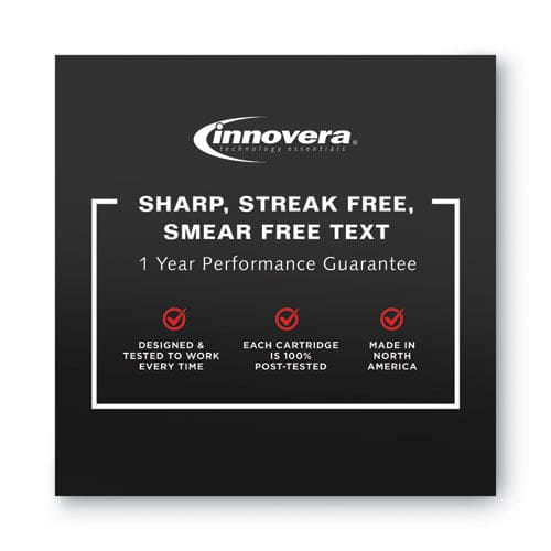 Innovera Remanufactured Black Ink Replacement For 972 (f6t80an) 3,500 Page-yield - Technology - Innovera®