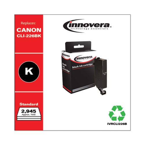 Innovera Remanufactured Black Ink Replacement For Cli-226 (4546b001aa) 2,945 Page-yield - Technology - Innovera®