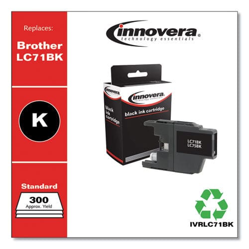 Innovera Remanufactured Black Ink Replacement For Lc71bk 300 Page-yield - Technology - Innovera®