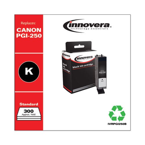 Innovera Remanufactured Black Ink Replacement For Pgi-250b (6497b001) 300 Page-yield - Technology - Innovera®