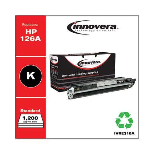 Innovera Remanufactured Black Toner Replacement For 126a (ce310a) 1,200 Page-yield - Technology - Innovera®