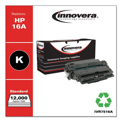Innovera Remanufactured Black Toner Replacement For 16a (q7516a) 12,000 Page-yield - Technology - Innovera®