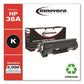 Innovera Remanufactured Black Toner Replacement For 36a (cb436a) 2,000 Page-yield - Technology - Innovera®