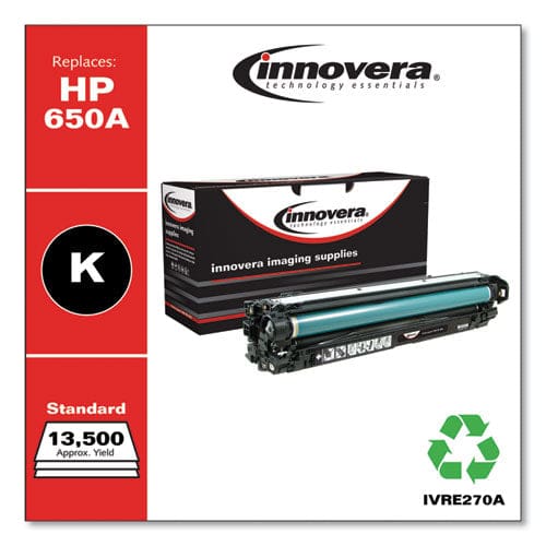 Innovera Remanufactured Black Toner Replacement For 650a (ce270a) 13,500 Page-yield - Technology - Innovera®