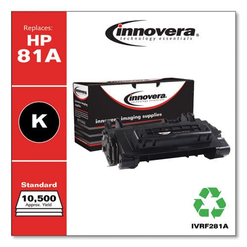 Innovera Remanufactured Black Toner Replacement For 81a (cf281a) 10,500 Page-yield - Technology - Innovera®