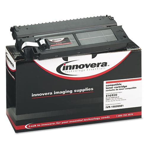Innovera Remanufactured Black Toner Replacement For E20 (1492a002aa) 2,000 Page-yield - Technology - Innovera®
