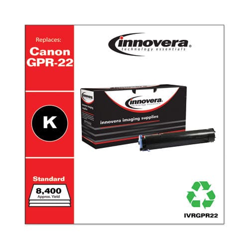 Innovera Remanufactured Black Toner Replacement For Gpr-22 (0386b003aa) 8,400 Page-yield - Technology - Innovera®