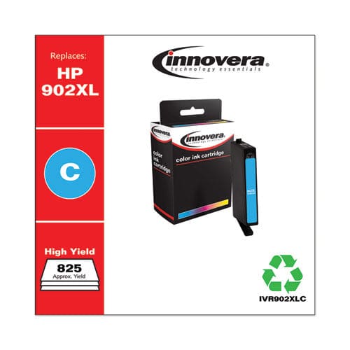 Innovera Remanufactured Cyan High-yield Ink Replacement For 902xl (t6m02an) 825 Page-yield - Technology - Innovera®