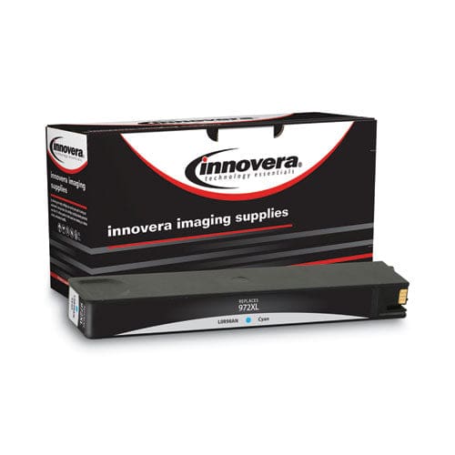 Innovera Remanufactured Cyan High-yield Ink Replacement For 972xl (l0r98an) 7,000 Page-yield - Technology - Innovera®