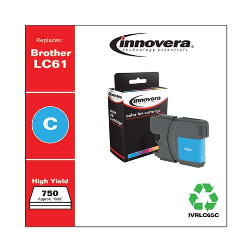 Innovera Remanufactured Cyan High-yield Ink Replacement For Lc65c 750 Page-yield - Technology - Innovera®
