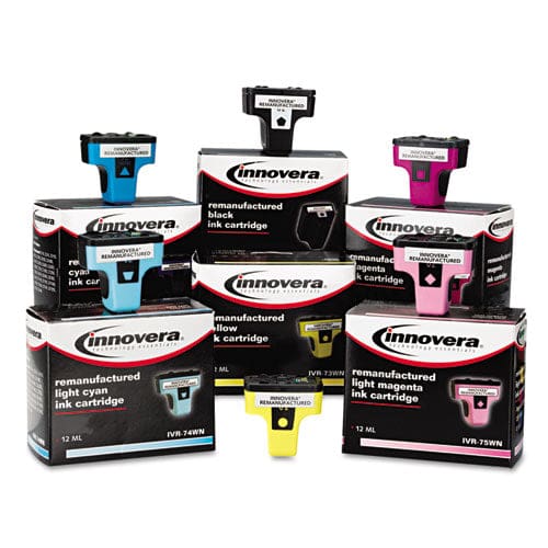Innovera Remanufactured Cyan Ink Replacement For 02 (c8771wn) 400 Page-yield - Technology - Innovera®