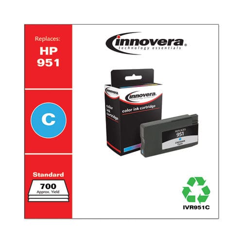 Innovera Remanufactured Cyan Ink Replacement For 951 (cn050an) 700 Page-yield - Technology - Innovera®