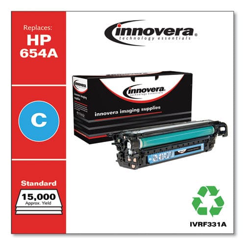 Innovera Remanufactured Cyan Toner Replacement For 654a (cf331a) 15,000 Page-yield - Technology - Innovera®