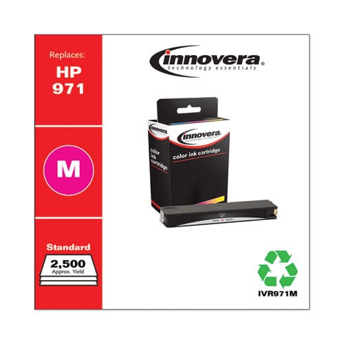 Innovera Remanufactured Magenta Ink Replacement For 971 (cn623am) 2,500 Page-yield - Technology - Innovera®