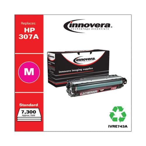 Innovera Remanufactured Magenta Toner Replacement For 307a (ce743a) 7,300 Page-yield - Technology - Innovera®