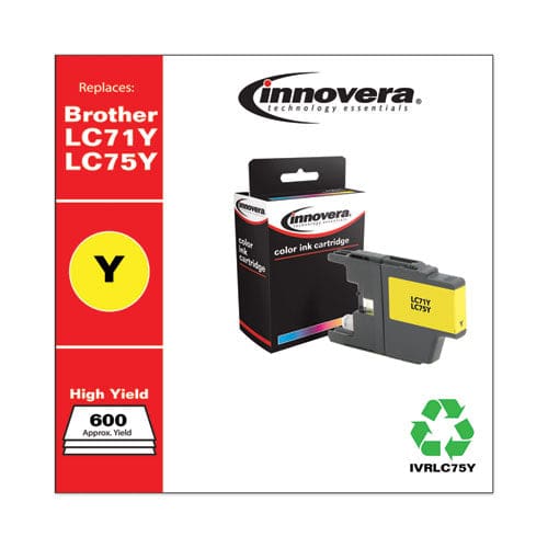 Innovera Remanufactured Yellow High-yield Ink Replacement For Lc75y 600 Page-yield - Technology - Innovera®