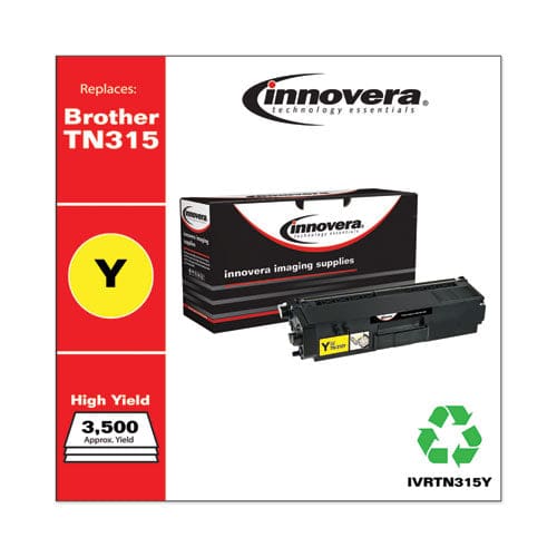 Innovera Remanufactured Yellow High-yield Toner Replacement For Tn315y 3,500 Page-yield - Technology - Innovera®