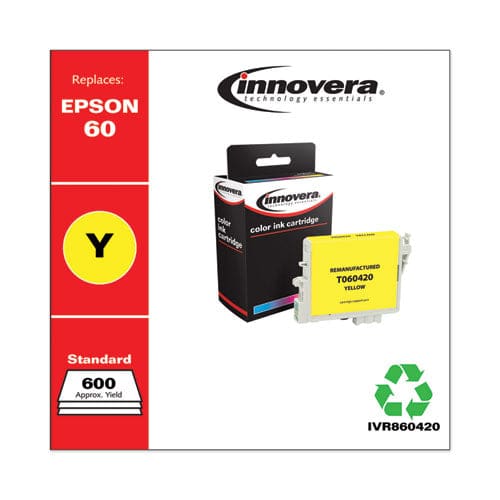 Innovera Remanufactured Yellow Ink Replacement For 60 (t060420) 600 Page-yield - Technology - Innovera®