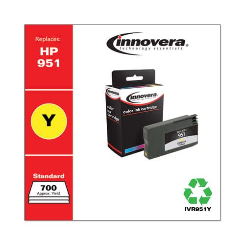 Innovera Remanufactured Yellow Ink Replacement For 951 (cn052an) 700 Page-yield - Technology - Innovera®