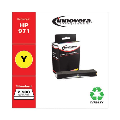 Innovera Remanufactured Yellow Ink Replacement For 971 (cn624am) 2,500 Page-yield - Technology - Innovera®