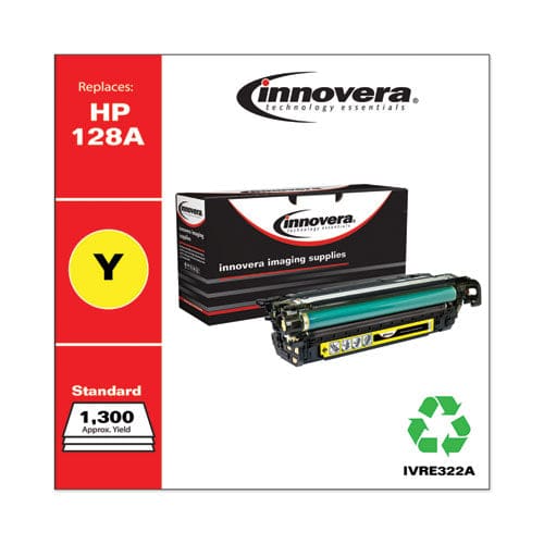 Innovera Remanufactured Yellow Toner Replacement For 128a (ce322a) 1,300 Page-yield - Technology - Innovera®