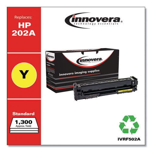 Innovera Remanufactured Yellow Toner Replacement For 202a (cf502a) 1,300 Page-yield - Technology - Innovera®