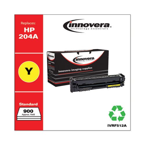 Innovera Remanufactured Yellow Toner Replacement For 204a (cf512a) 900 Page-yield - Technology - Innovera®