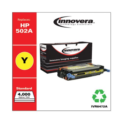 Innovera Remanufactured Yellow Toner Replacement For 502a (q6472a) 4,000 Page-yield - Technology - Innovera®