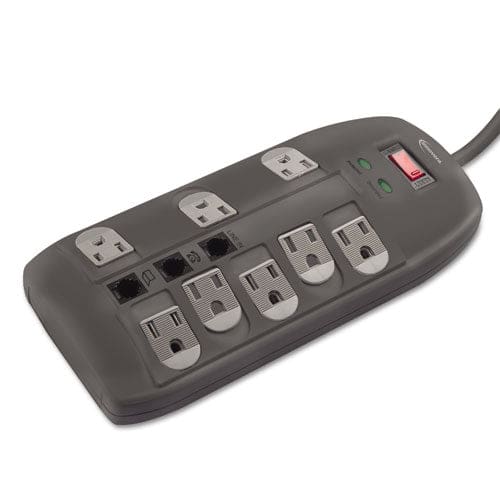 Innovera Surge Protector 8 Ac Outlets 6 Ft Cord 2,160 J Black - Technology - Innovera®
