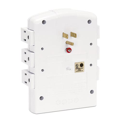 Innovera Wall Mount Surge Protector 6 Ac Outlets 2,160 J White - Technology - Innovera®