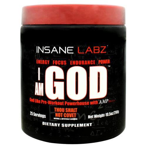 Insane Labz I Am God Thou Shalt Not Covet 25 servings - Insane Labz